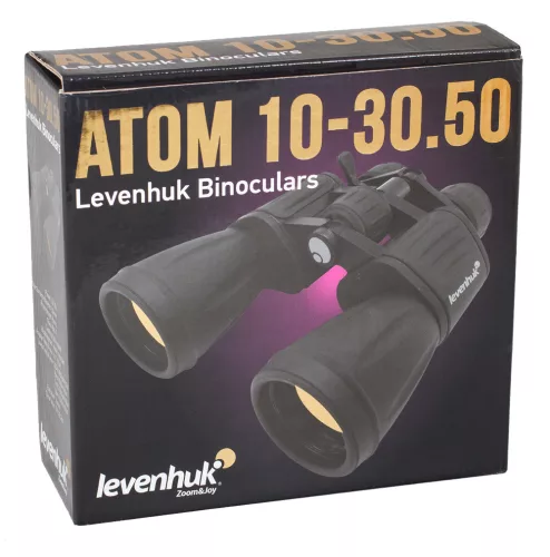Levenhuk Atom 10–30x50 kétszemes távcső