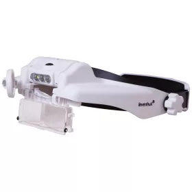   Levenhuk Zeno Vizor HR2 fejre rögzíthető, tölthető nagyító