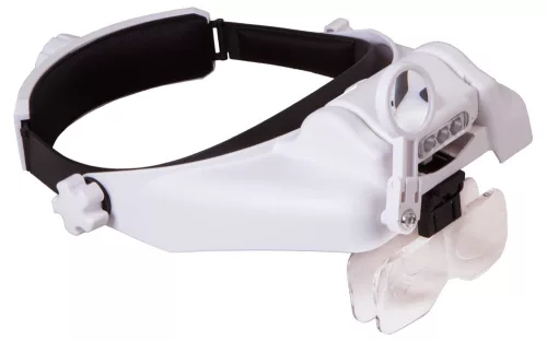 Levenhuk Zeno Vizor HR6 fejre rögzíthető, tölthető nagyító