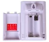 Bresser TemeoTrend JC LCD RC időjárás állomás (falióra), fekete
