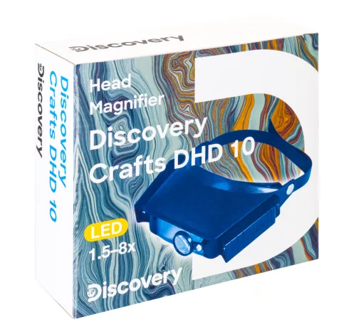 Levenhuk Discovery Crafts DHD 10 fejre szerelhető nagyító
