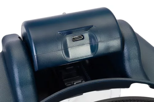 Levenhuk Discovery Crafts DHR 10 fejre rögzíthető, tölthető nagyító