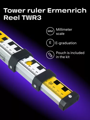 Ermenrich Reel TWR3 szintezőléc
