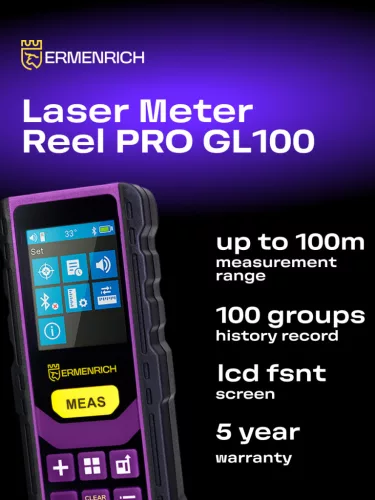 Ermenrich Reel PRO GL100 lézeres mérő