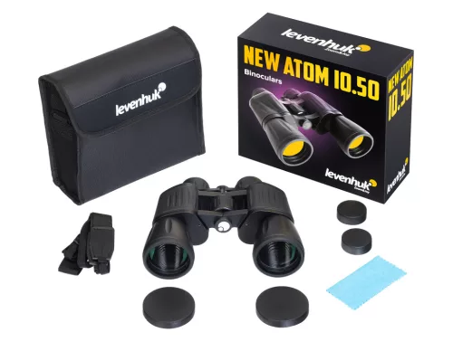 Levenhuk New Atom 10x50 kétszemes távcső