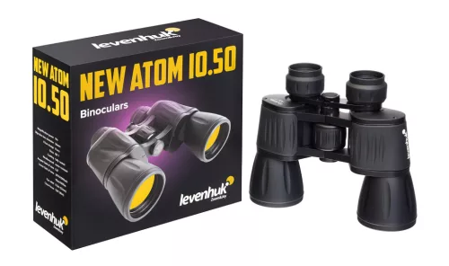 Levenhuk New Atom 10x50 kétszemes távcső