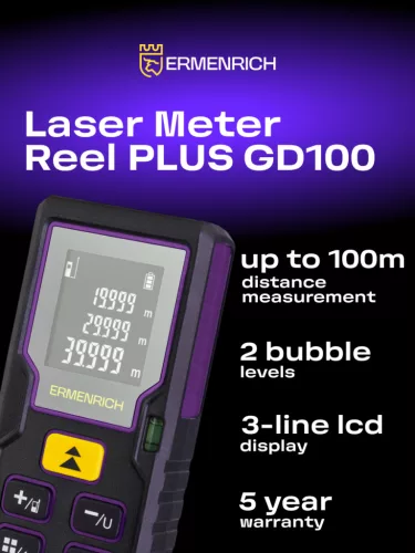 Ermenrich Reel PLUS GD100 lézeres mérő