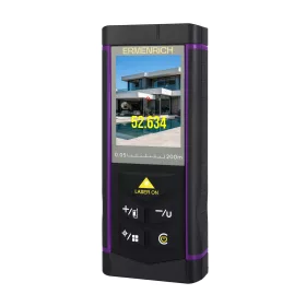 Ermenrich PRO LR200 lézeres mérő, kamerával