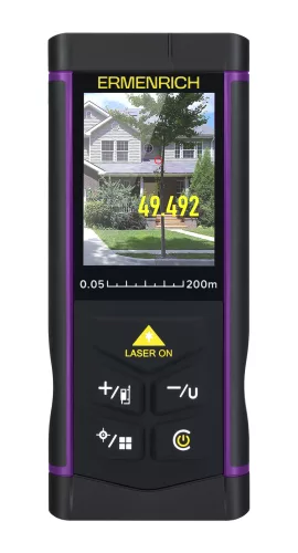 Ermenrich PRO LR200 lézeres mérő, kamerával