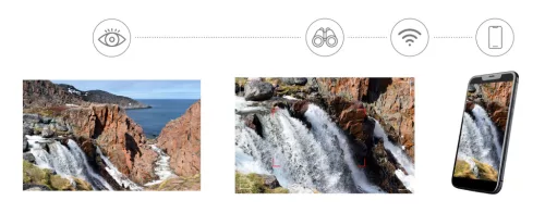 Levenhuk Kelvin Snap 8x25 digitális egyszemes fotótávcső