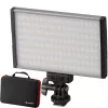 Bresser PT Pro 15B kétszínű LED videólámpa tokkal
