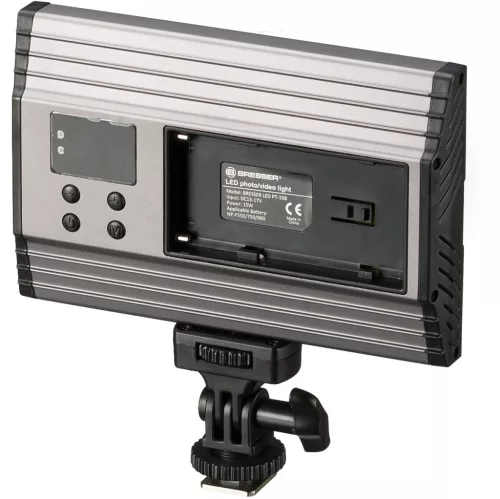 Bresser PT Pro 15B kétszínű LED videólámpa tokkal