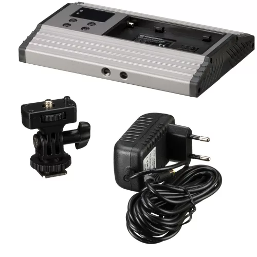 Bresser PT Pro 15B kétszínű LED videólámpa tokkal
