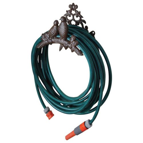 Öntöttvas madaras tömlőtartó, 25 x 19 cm