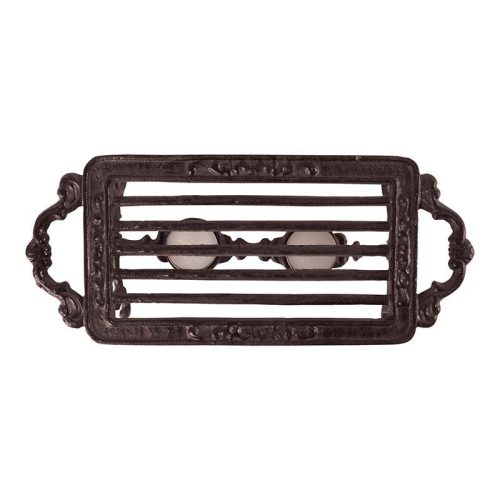 Öntöttvas teáskanna melegítő