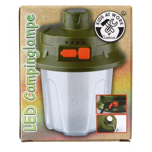 LED kempinglámpa