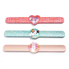   Rácsapós karkötő - Szív, Macsek, Nyúl - Slap bracelets heart,rabbit,cat