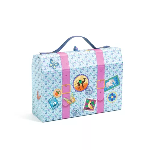 Irodaszeres bőrönd - Marcsi kisbőröndje - Marie stationery case