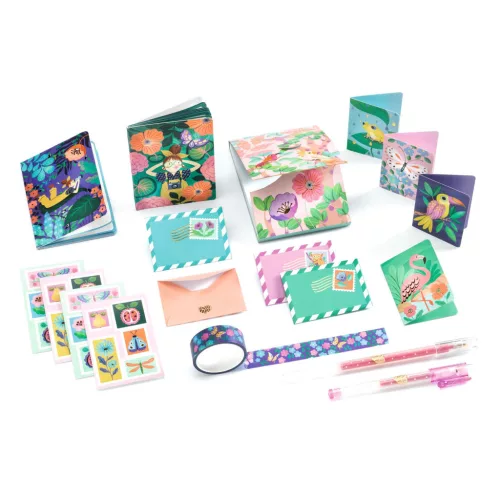 Irodaszeres bőrönd - Marcsi kisszekrénye - Marie stationery cabinet