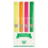 Szövegkiemelő toll készlet 4 neon színben - 4 neon highlighters