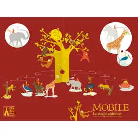   Szélmobil függődísz - Afrikai szavanna - The African Savannah