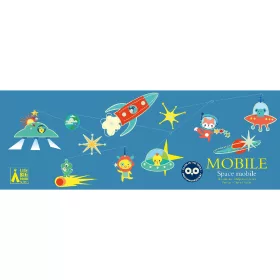 Szélmobil függődísz - Rakéta - Rocket