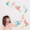 Szélmobil függődísz - Sokszínű Madarak - Mobile Katsumi-Multicolored birds