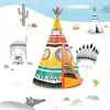 Djeco sátrak - Indiánsátor - Teepee