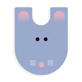 Állatdekor betű - U - Graphic animal letter