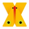 Állatdekor betű - X - Graphic animal letter
