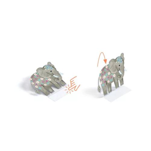 Matricázós sztorik, 3D - Állati élőhelyek - Lift-up stickers - Animals