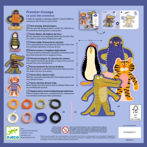 Varrás és szövés - Első állati pulóverek - Animal Sweaters