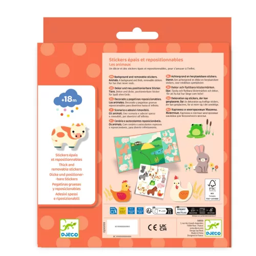 Matricás foglalkoztató - Állatok a tanyán - Farm animals