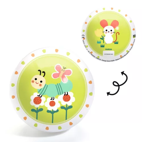 Gumilabda, ∅ 12 cm - Kiskertben - Lovely bugs Ball