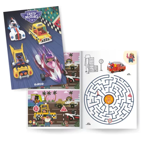 Display - Booklet - Crazy Motors