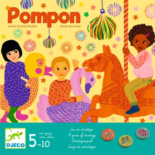 Társasjáték - Körhintázó - Pompom