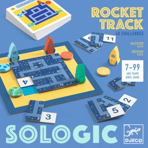 Logikai játék - Útkereső - Track Puzzle