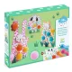Képszínezés pöttyökkel és pompomokkal - Lenn a fűben - Dots and Pompoms – In the Grass