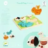 Formaillesztő és toronyépítő - Játékos barátok - Puzz & Play Friends