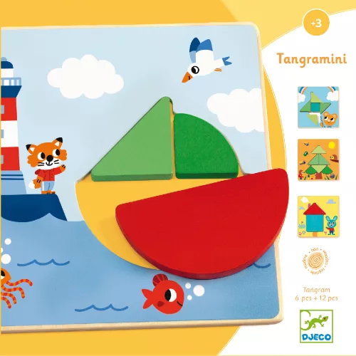 Képkirakó - Kikötő - Tangramini
