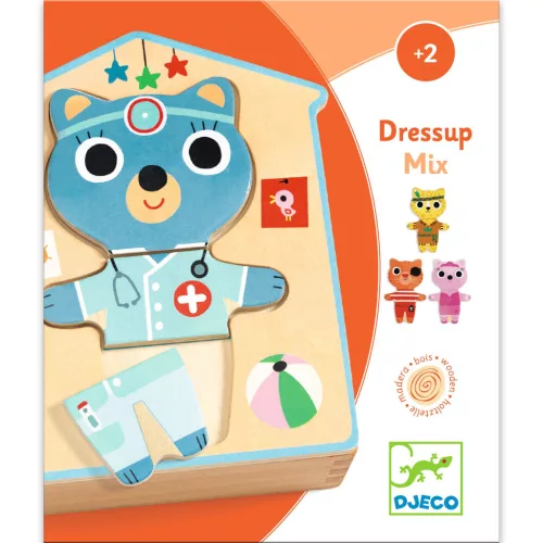 Képkirakó - Cirmike - Dressup - mix