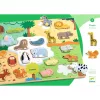 Formaillesztő, formaberakó - Állati formák - Puzzlo Animo 