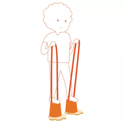 Lépegető - Tigris talp - Pattoons