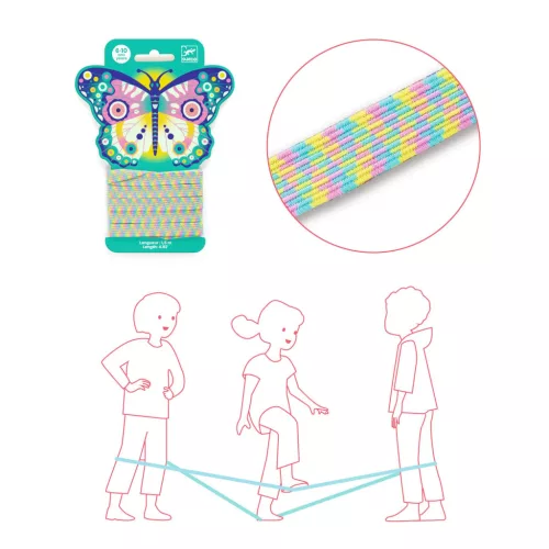 Rugalmas ugrókötél - Pillangó - Chinese jump rope, Butterfly