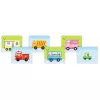 Mágneses képkirakó - Variációk 12 járműre - Inzebox Vehicles