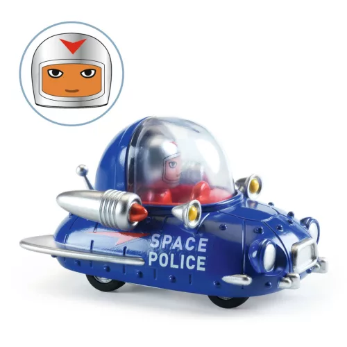 CRAZY MOTORS játékautó - Űr Zsaru - Space police