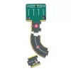 CRAZY MOTORS autópálya - Városi kőrút - City circuit - Giant puzzle - 26 pcs