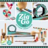 Építőjáték - Sokasodó gördülő, 28 db-os - Zig and Go - Roll
