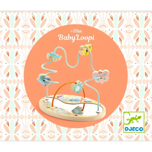 Bébi golyóvezető - Tükrös - BabyLoopi