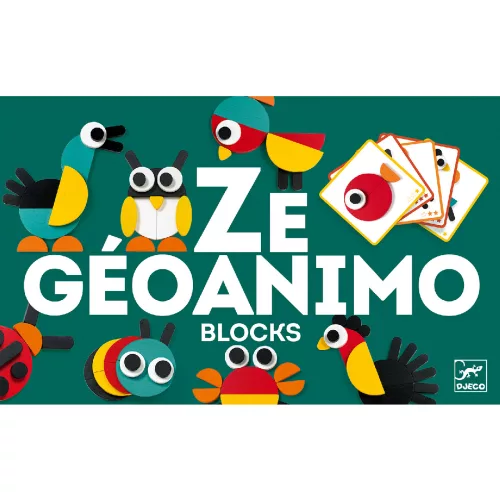 Képkirakó - Geometrikus állatképek - Ze Geoanimo
